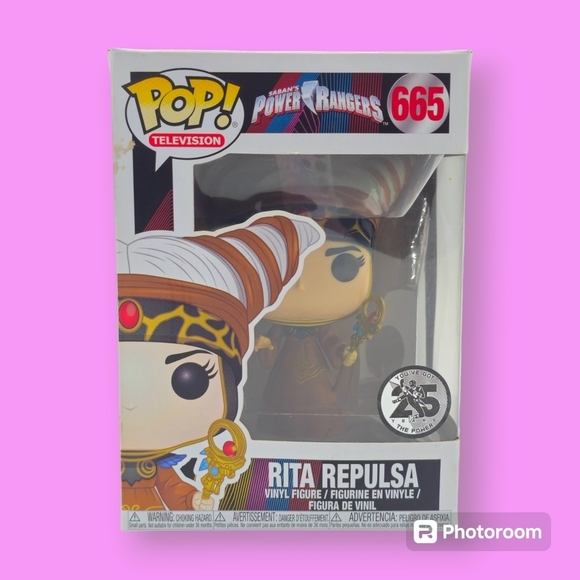 Funko POP! Power Rangers Rita Repulsa #665 Vinyl Figure - Picture 1 of 7